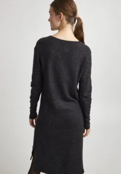 OXMO Oxida - Vestido De Punto - Dark Grey Melange -OXMO c085f9f8ebe44eb68439e71fbc71cc12