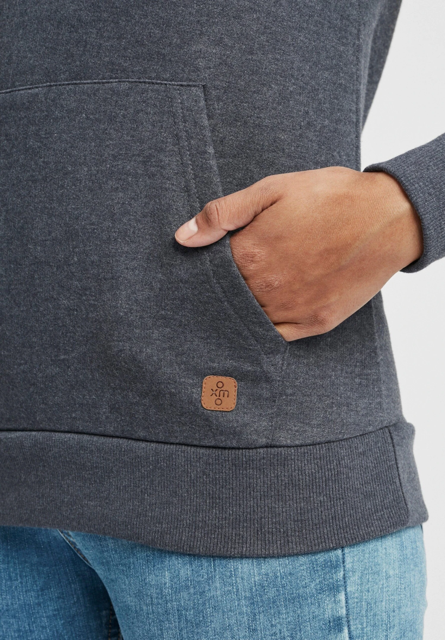 OXMO Oxjulia - Jersey Con Capucha - Navy 7 OXMO Oxjulia - Jersey Con Capucha - Navy - Imagen 5