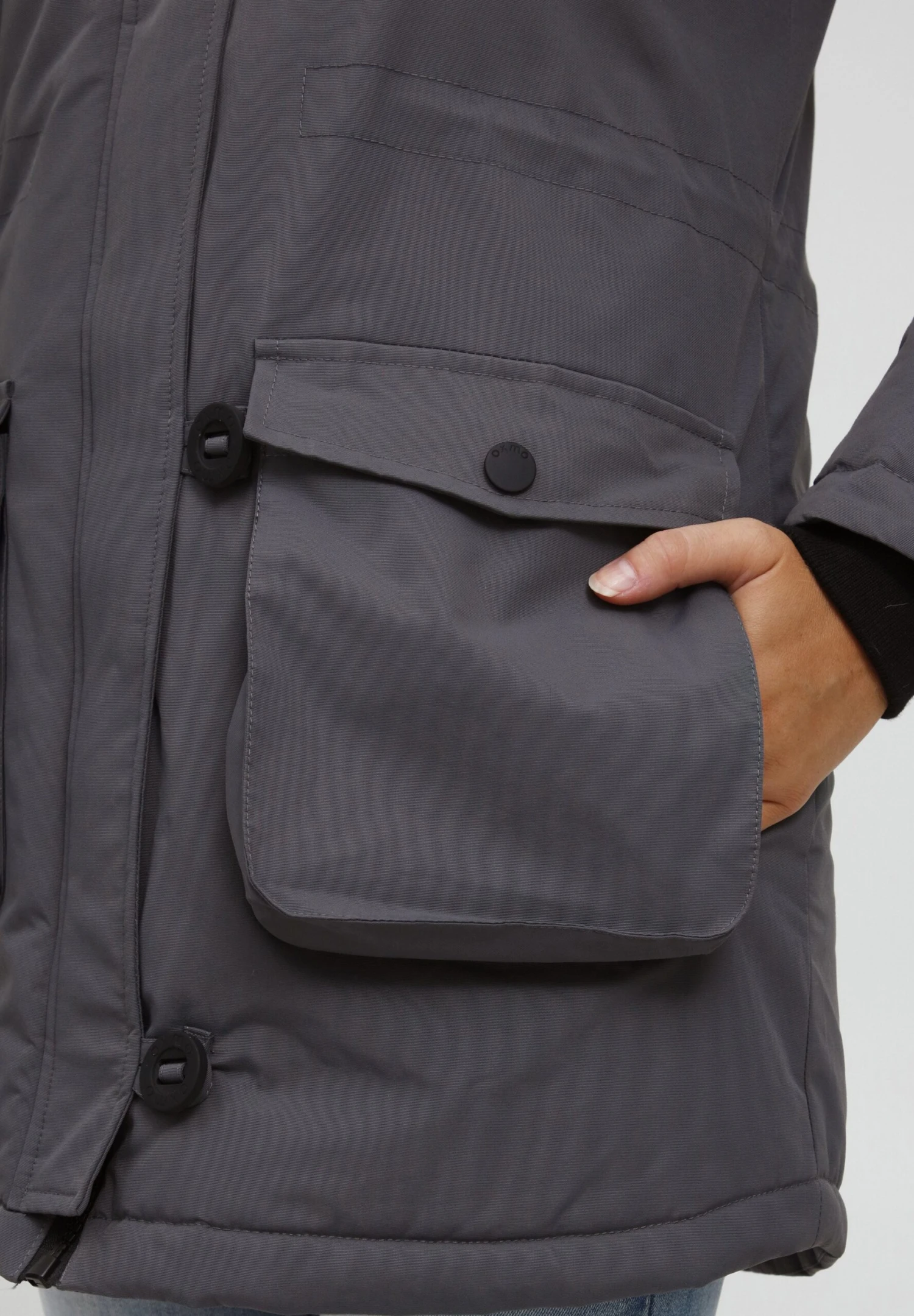 OXMO Oxacta - Abrigo De Invierno - Iron Gate 7 OXMO Oxacta - Abrigo De Invierno - Iron Gate - Imagen 5