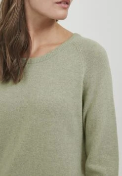 OXMO Oxmareen - Vestido De Punto - Vetiver Melange -OXMO cb2c903de906457aa99d3a72617ccf10