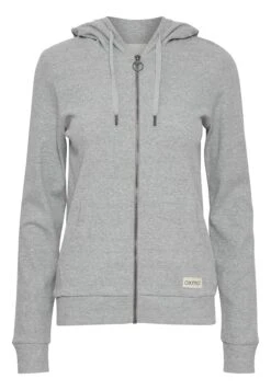 OXMO Oxlova - Sudadera Con Cremallera - Light Grey Melange -OXMO cb9d0f04326242f3a17a57ce8e5e6afe