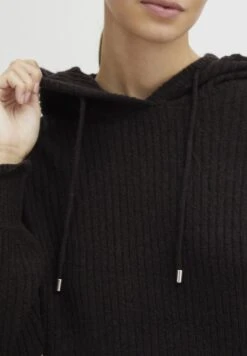 OXMO Oxnorma - Jersey Con Capucha - Black Melange -OXMO cbe37e0cd0b5437c99252ce1b2182ce7