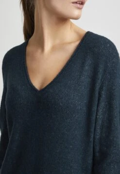 OXMO Oxida - Vestido De Punto - Total Eclipse Melange -OXMO d1f8a7716456430d8c7caa4e7d5ee708