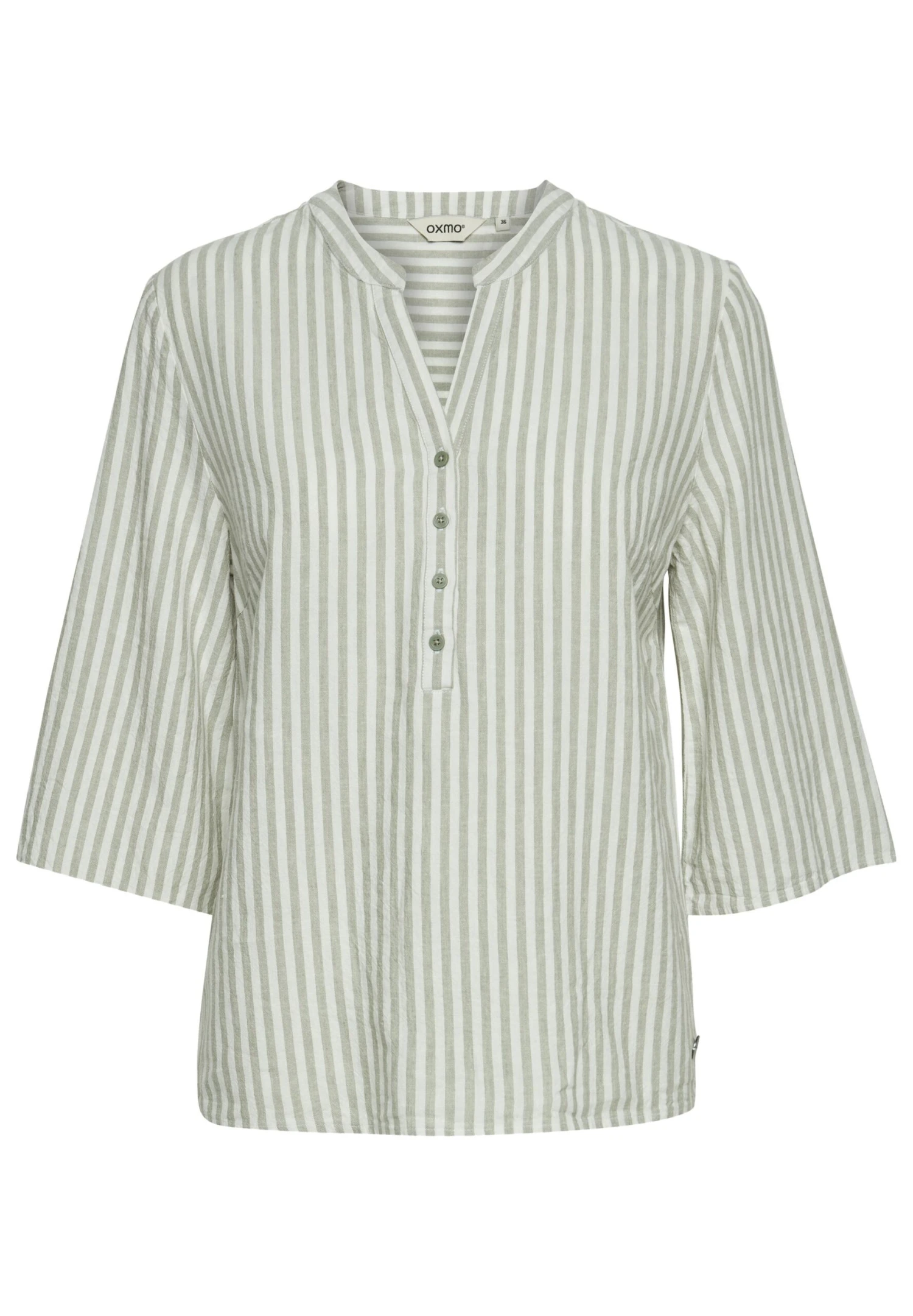 OXMO Oxanea - Blusa - Seagrass Mix 7 OXMO Oxanea - Blusa - Seagrass Mix - Imagen 6