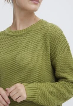 OXMO Oxmilika - Vestido De Punto - Sage -OXMO d5f841a7f88b4bde9113db3b8ece1ae6