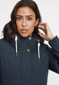 OXMO Oxmelly - Abrigo De Invierno - Insignia Blue -OXMO d823cd58a80443159e1bec544bef156b