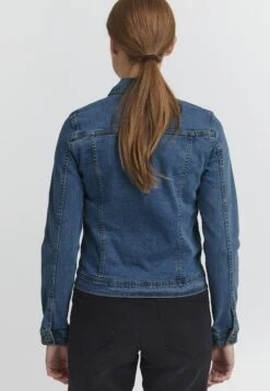 OXMO Oxfria - Chaqueta Vaquera - Mid Blue Denim -OXMO d8e18c9a84384393ba5436dafd4ab184
