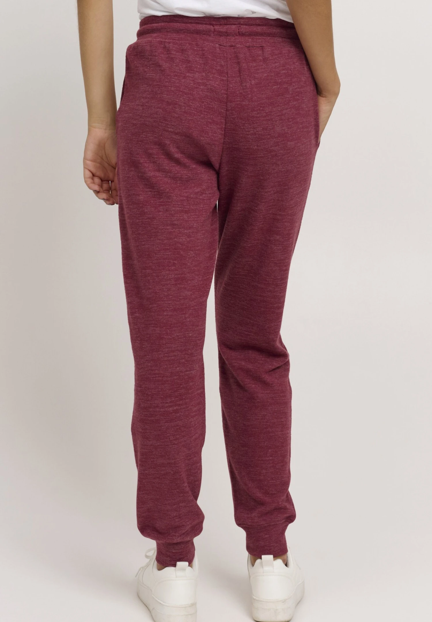 OXMO Oxbenita - Pantalones Deportivos - Wine Red Melange 5 OXMO Oxbenita - Pantalones Deportivos - Wine Red Melange - Imagen 3