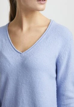 OXMO Oxida - Vestido De Punto - Brunnera Blue Melange -OXMO e044dc5ec416442ea96cd4da5178c0ea