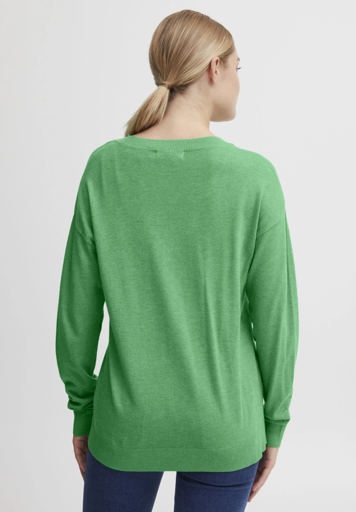 OXMO Oxhelle - Jersey De Punto - Ming Green Melange 5 OXMO Oxhelle - Jersey De Punto - Ming Green Melange - Imagen 3