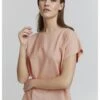 OXMO Arnora - Blusa - Coral Cloud