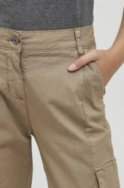 OXMO Oxcoco - Pantalones Cargo - Dune -OXMO e50e1c3c8d2c41b98f8e89bbcf14428c