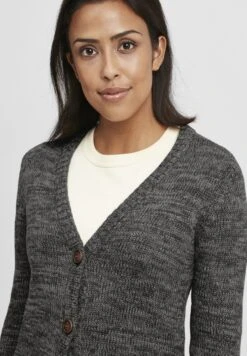 OXMO Oxphilemona - Chaqueta De Punto - Black -OXMO e55e5b209fb44eff93c067b245274ef4