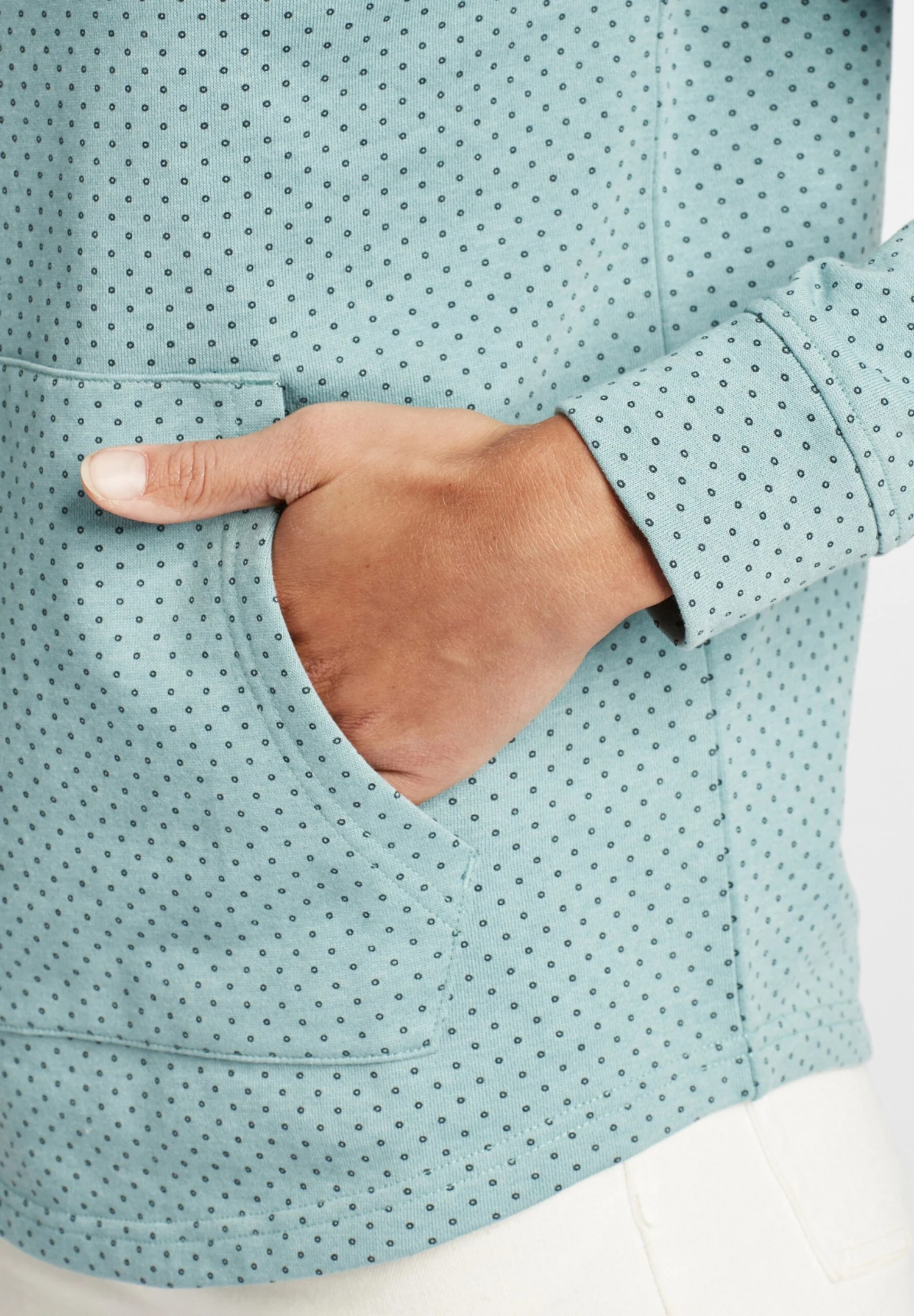 OXMO Oxamina - Jersey Con Capucha - Smoke Blue Melange 7 OXMO Oxamina - Jersey Con Capucha - Smoke Blue Melange - Imagen 5