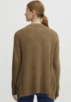 OXMO Oxsally - Chaqueta De Punto - Tannin Melange -OXMO e824ed37343b4f3393496f635060e697