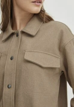 OXMO Valen - Chaqueta De Punto - Dune Melange -OXMO e861ae4b20574d38b96672c59bc273ea