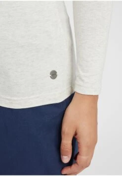 OXMO Oxmarie - Camiseta De Manga Larga - Oyster Grey Melange -OXMO ef7cfbf76dc94b78bde0aa27f31d68bd