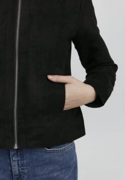 OXMO Peggy - Chaqueta De Cuero Sintético - Black -OXMO f4c2f3becbf64231b3eb6884f43bdce0