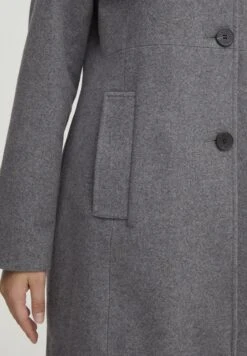 OXMO Oxvalerine - Abrigo Clásico - Medium Grey Melange -OXMO f8c740b857074cbf9627237170f88e36