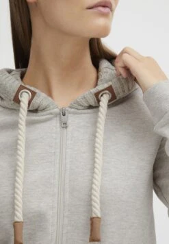 OXMO Oxmatilda - Sudadera Con Cremallera - Birch Melange -OXMO f9d0d92903c14ea68e849f63a75df33c