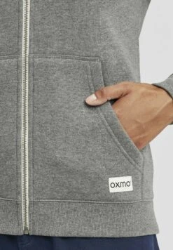OXMO Oxbinja - Sudadera Con Cremallera - Grey Melange -OXMO fbb43d02eee74770b346b7ef5a533484