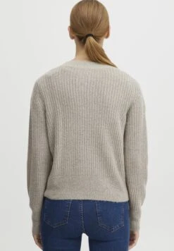 OXMO Oxnorene - Chaqueta De Punto - Cement Melange 10 OXMO Oxnorene - Chaqueta De Punto - Cement Melange -OXMO fbca0433d74a43b7998c652db784c902