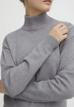 OXMO Oxratina - Jersey De Punto - Mid Grey Melange -OXMO fc754d4ae087462092f348b846c1b389