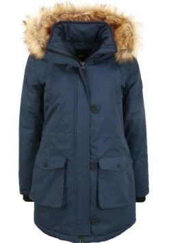OXMO Oxacta - Abrigo De Invierno - Insignia Blue -OXMO fc9a5b680c9848928774d52326b60a58