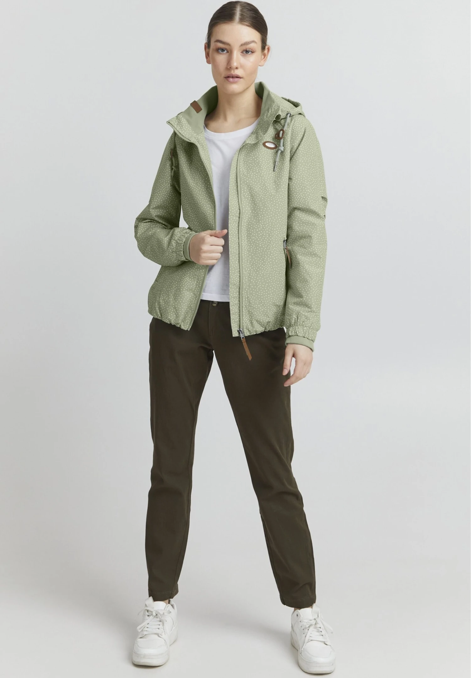 OXMO Tinna - Chaqueta De Entretiempo - Seagrass 4 OXMO Tinna - Chaqueta De Entretiempo - Seagrass - Imagen 2