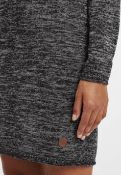 OXMO Oxdanielle - Vestido De Punto - Black -OXMO fd16c240653a4dc0a6095f8f55869311