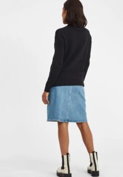 OXMO Oxsina - Jersey De Punto - Black -OXMO fed9ef37ecbb495aa33ec365dd3b6fd5