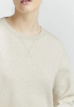 OXMO Holly - Vestido Informal - Oatmeal Melange -OXMO ff965b0791454fff9ca05b956ed972a6